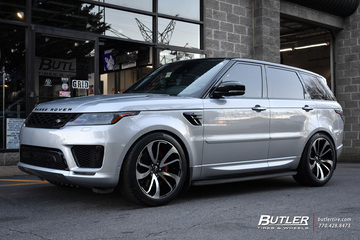 Land Rover Range Rover Sport with 22in Redbourne Vincent Wheels