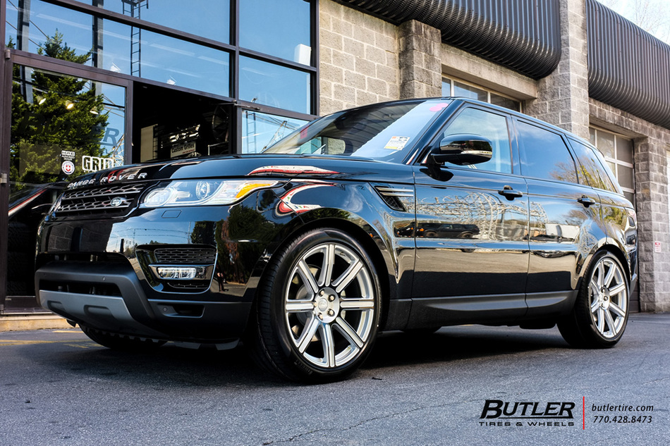 Land Rover Range Rover Sport with 22in Redbourne Wilks Wheels ...