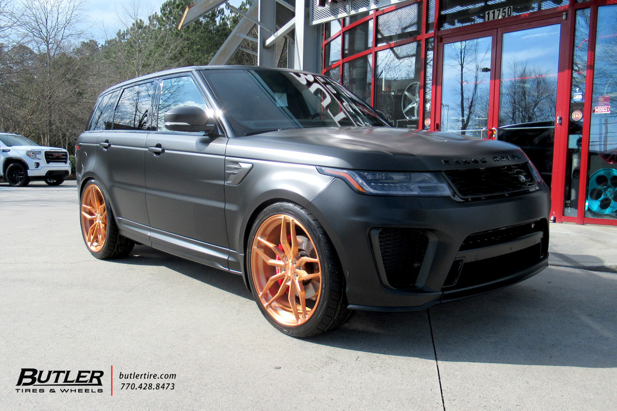 Land Rover Range Rover Sport with 24in AG Luxury AGL64 Wheels