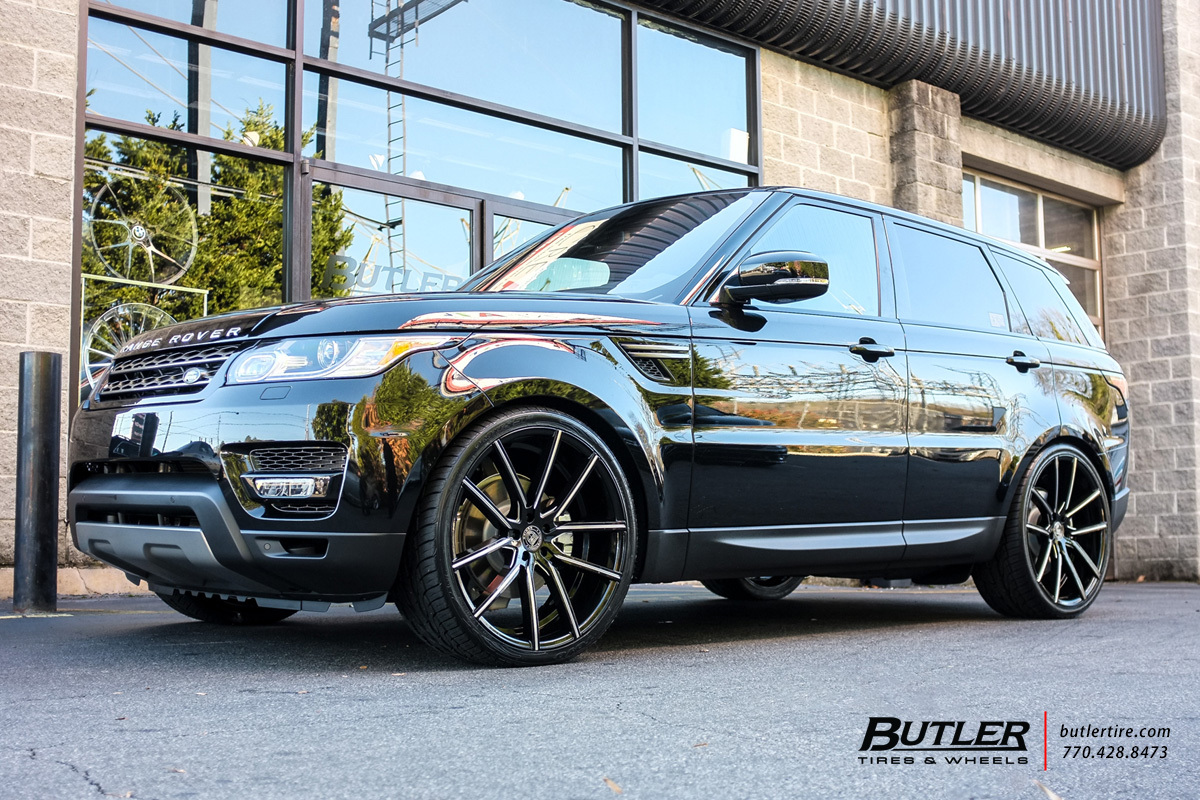 Land Rover Range Rover Sport with 24in Lexani Gravity Wheels