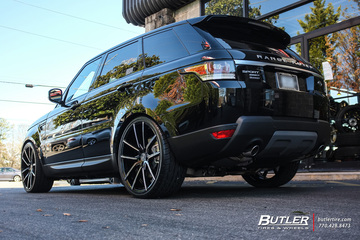 Land Rover Range Rover Sport with 24in Lexani Gravity Wheels