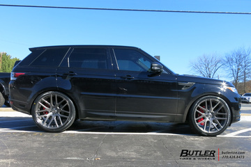 Land Rover Range Rover Sport with 24in Savini SV63D Wheels