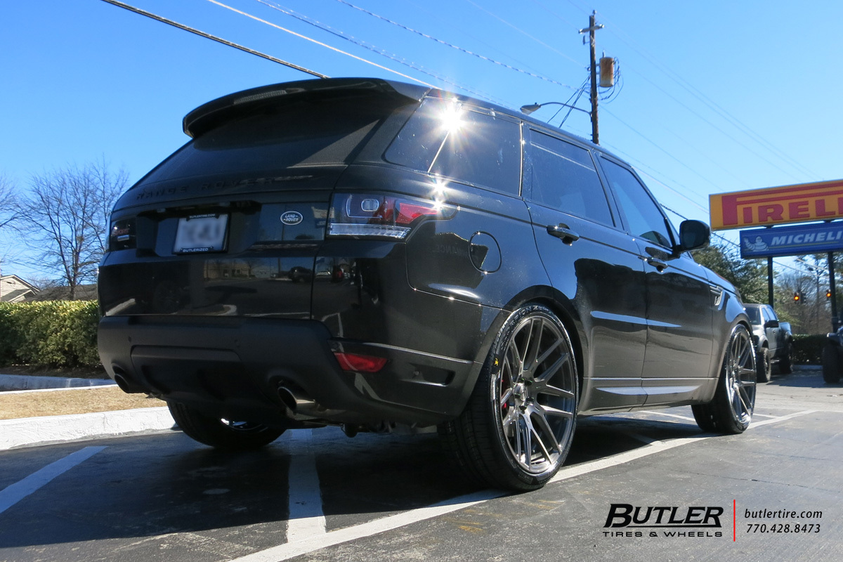 Land Rover Range Rover Sport with 24in Savini SV63d Wheels