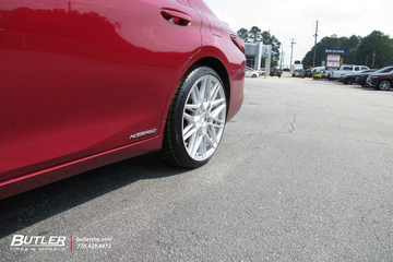 2022 LEXUS ES300H with 20" VOSSEN HF7 wheels AND CONTINENTAL TIRES