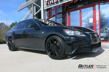 Lexus GS with 20in TSW Crowthorne Wheels