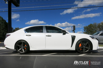 Lexus GS F with 20in TSW Ascent Wheels