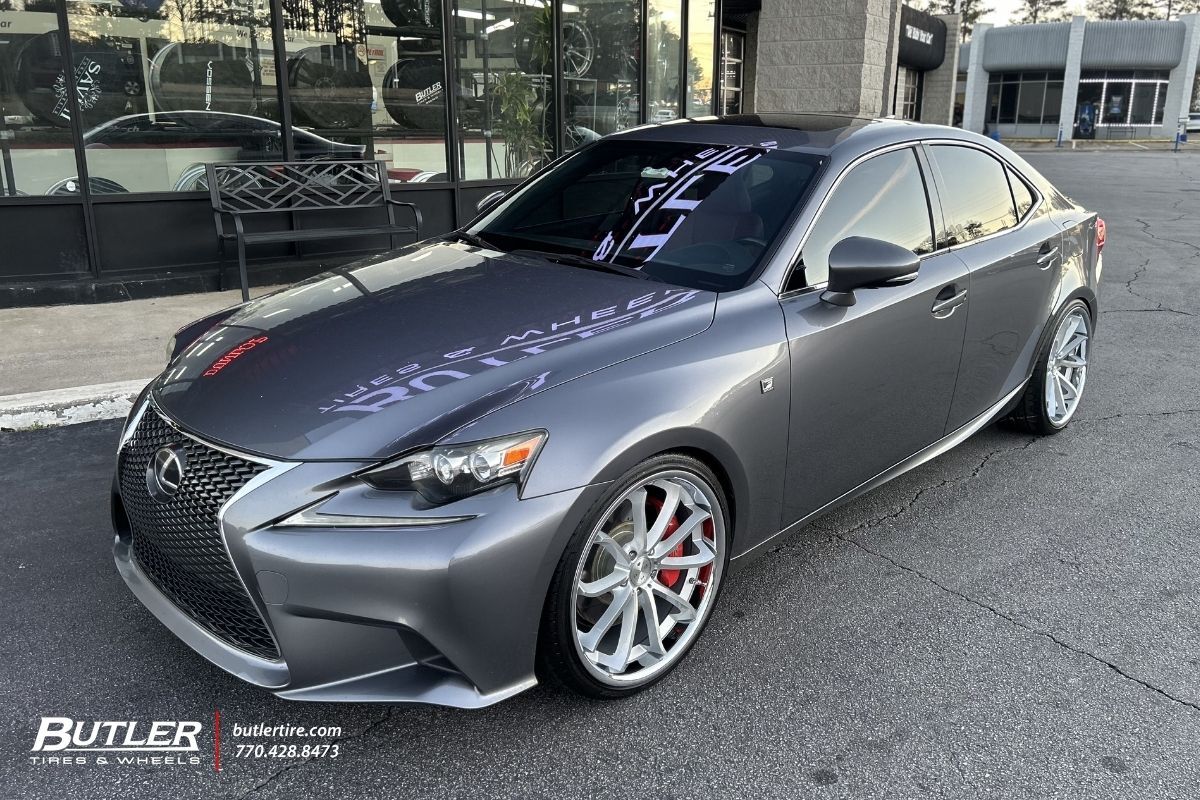 Lexus IS350 with 20in Blaque Diamond BD23 Wheels