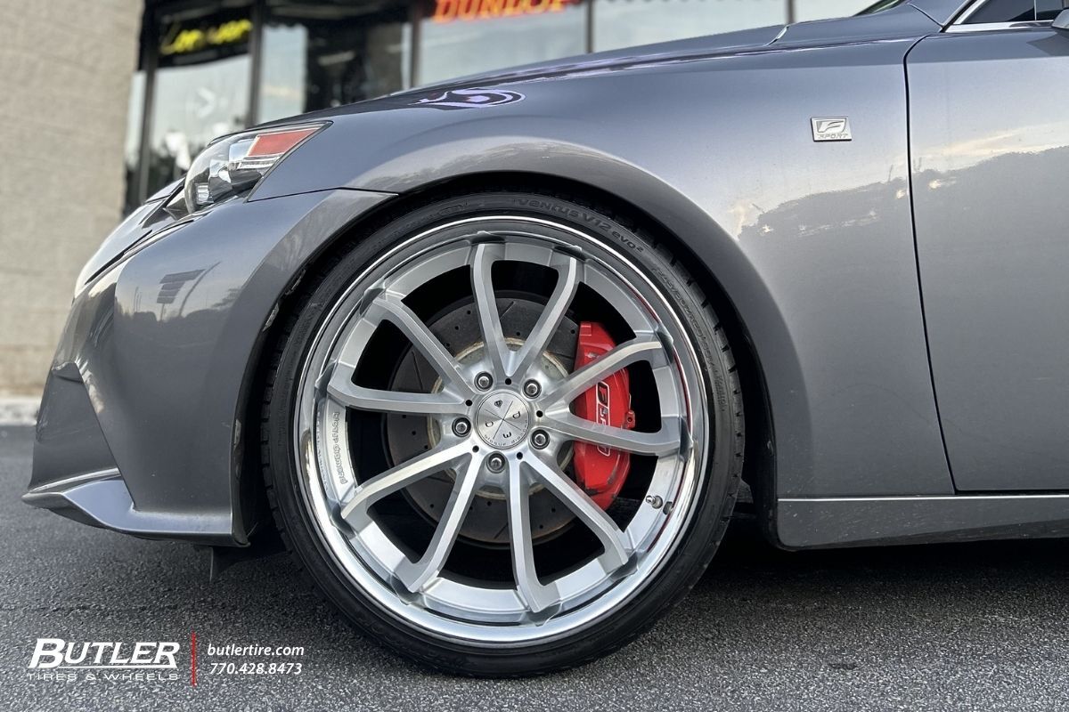 Lexus IS350 with 20in Blaque Diamond BD23 Wheels