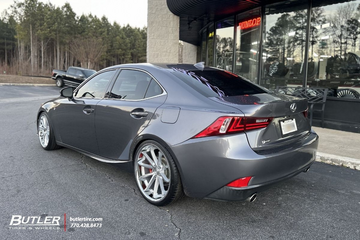 Lexus IS350 with 20in Blaque Diamond BD23 Wheels