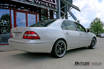 Lexus LS430 with 20in TSW Rivage Wheels
