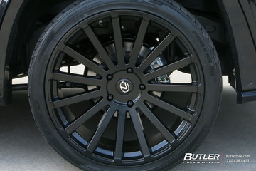 Lexus LX with 22in Black Rhino Spear Wheels