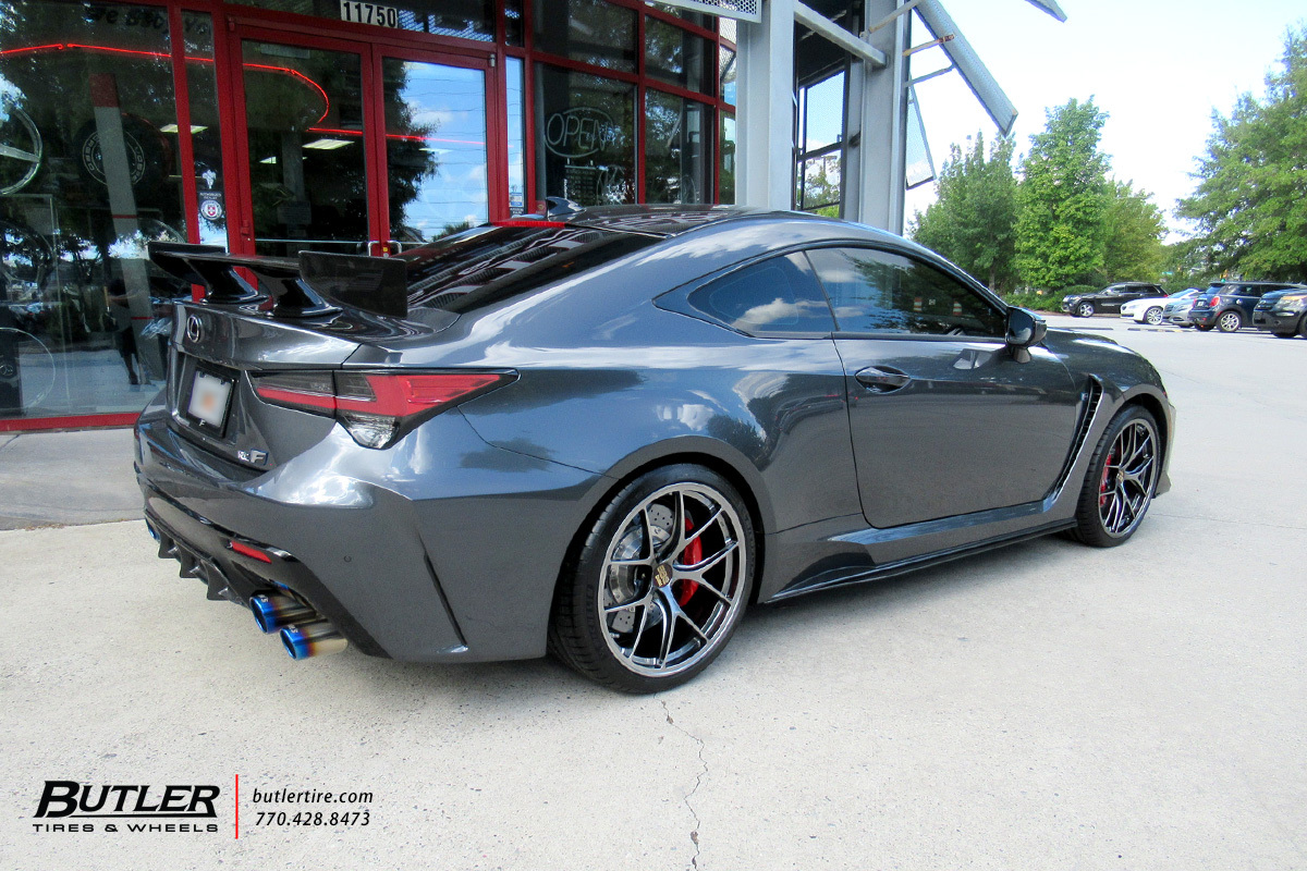 Lexus RCF with 20in BBS RID Wheels