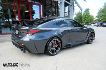 Lexus RCF with 20in BBS RID Wheels