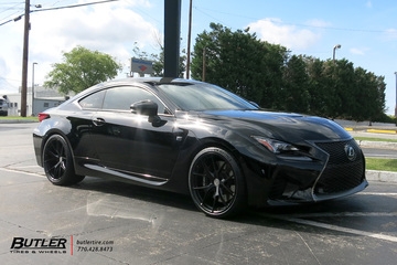 Lexus RCF with 20in HRE P101 Wheels
