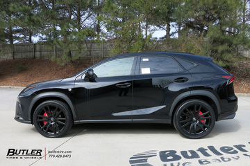 Lexus RX with 22in TSW Gatsby Wheels