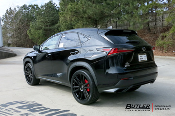 Lexus RX with 22in TSW Gatsby Wheels