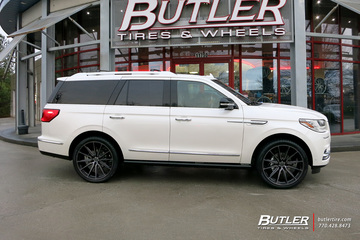 Lincoln Navigator with 24in Vossen HF-6 Wheels
