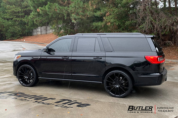 Lincoln Navigator with 26in Status Goliath Wheels
