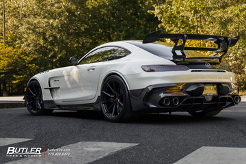 Mercedes AMG GT Black Series with 21in Vossen EVO2-R Wheels and Michelin Pilot Sport 4S Tires