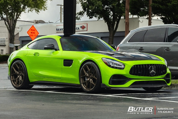 Mercedes AMG GT with Vossen HF5 Wheels and Michelin Pilot Sport 4S Tires