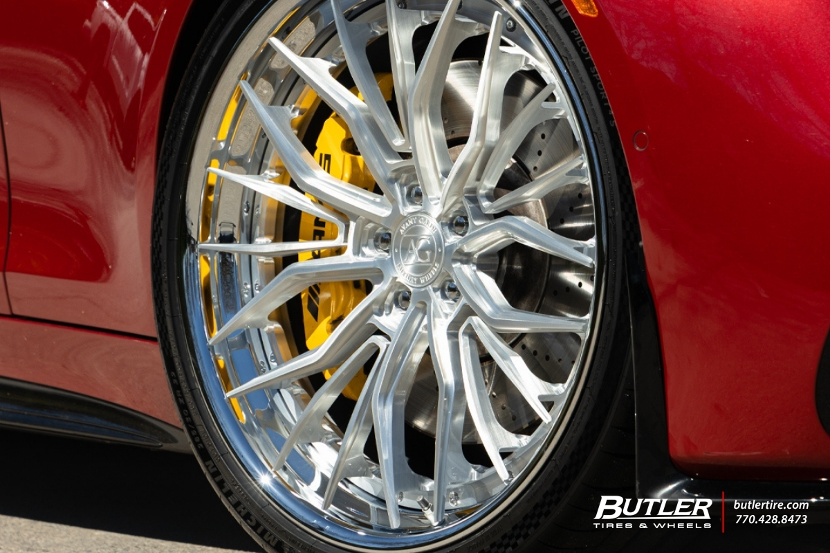 Mercedes AMG SL63 with AGL43 and Michelin Pilot Sport 4s Tires