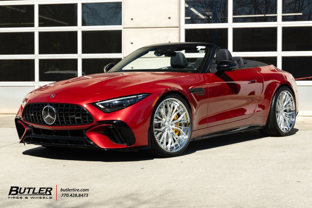 Mercedes AMG SL63 with AGL43 and Michelin Pilot Sport 4s Tires