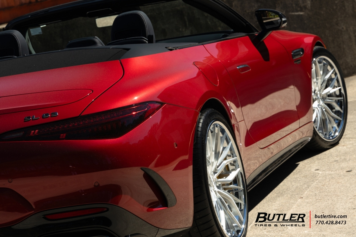 Mercedes AMG SL63 with AGL43 and Michelin Pilot Sport 4s Tires