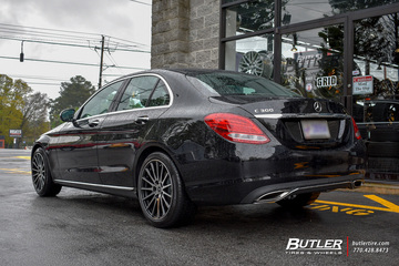 Mercedes C-Class with 18in TSW Chicane Wheels