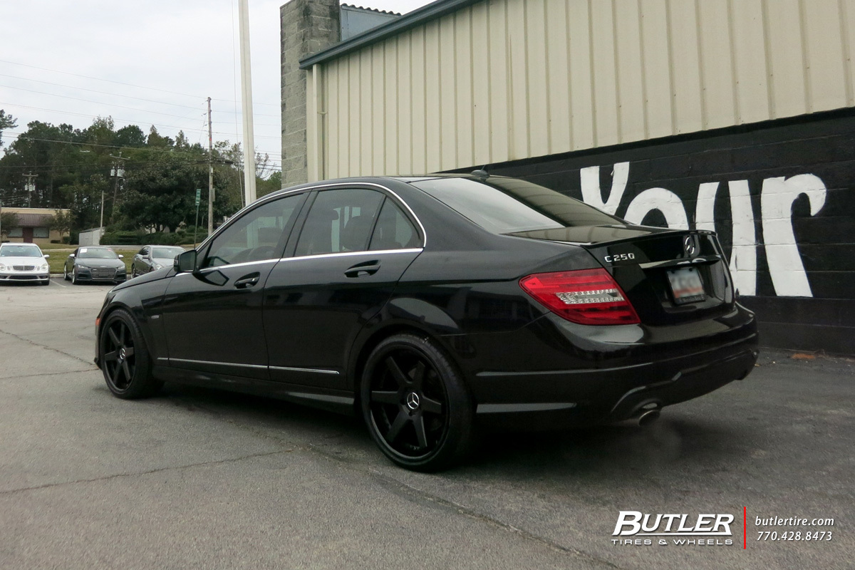 Mercedes C-Class with 19in Niche Altair Wheels