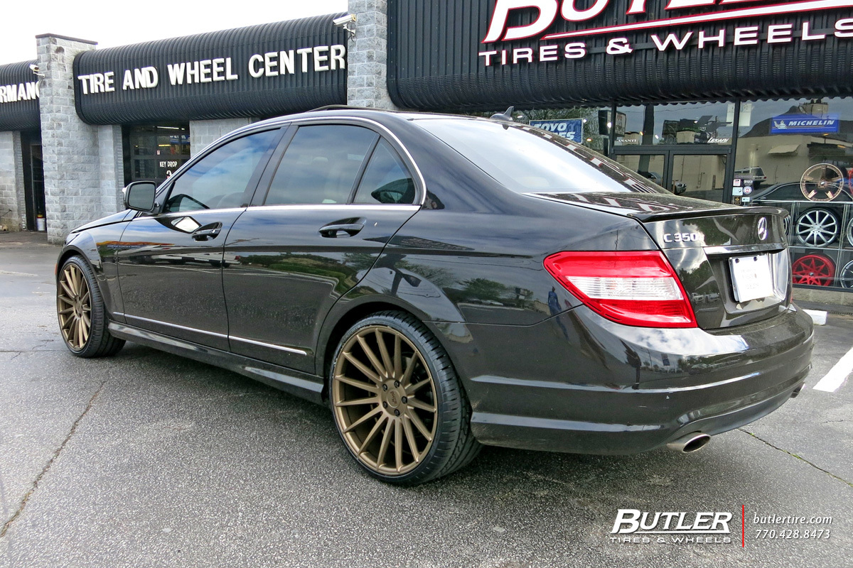Mercedes C-Class with 20in Niche Form Wheels