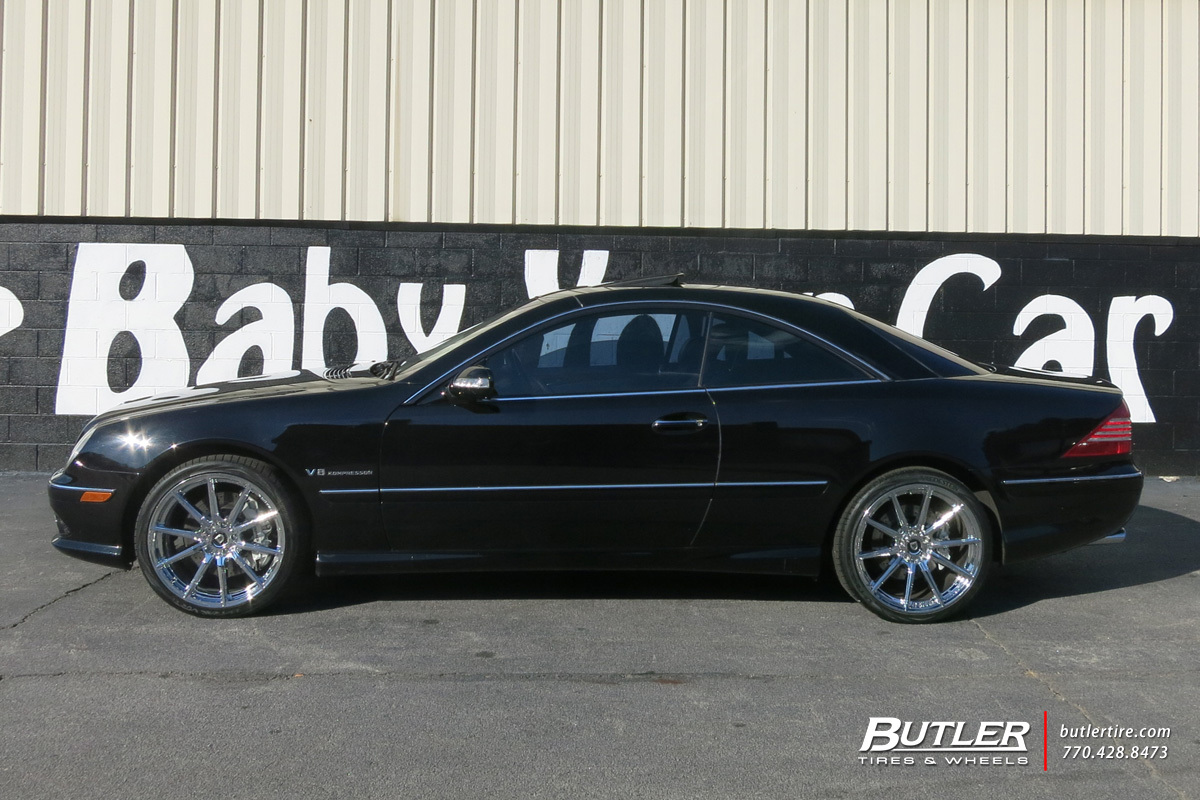Mercedes CL-Class with 20in Lexani CSS10 Wheels