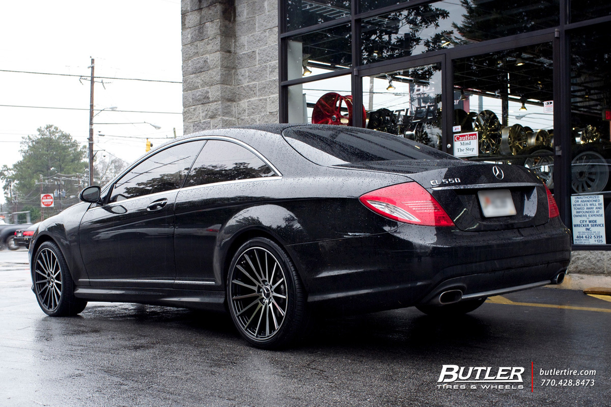 Mercedes CL-Class with 20in TSW Chicane Wheels