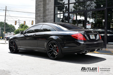 Mercedes CL-Class with 22in Savini SV-F4 Wheels