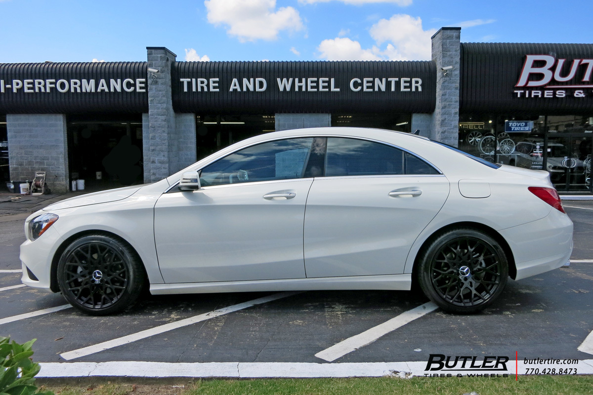Mercedes CLA with 18in TSW Vale Wheels