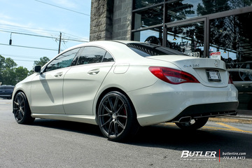 Mercedes CLA with 19in TSW Sprint Wheels