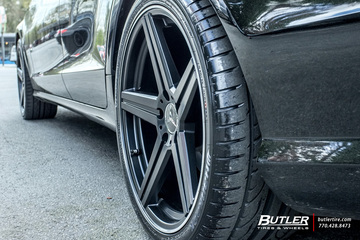 Mercedes CLS with 19in Mandrus Estrella Wheels