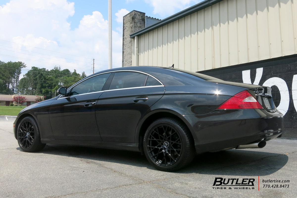 Mercedes CLS with 19in TSW Sebring Wheels