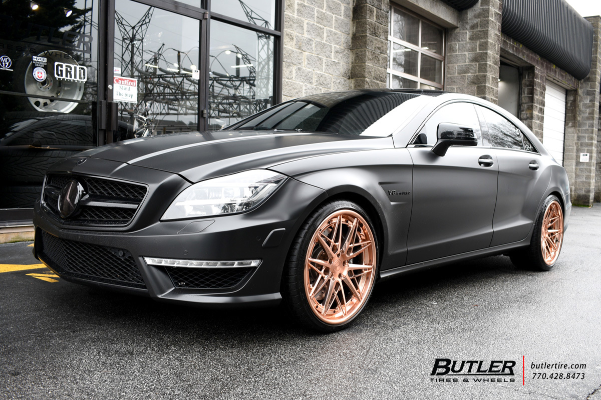 Mercedes CLS` with 20in AG Luxury F538 Wheels