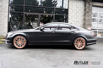 Mercedes CLS` with 20in AG Luxury F538 Wheels