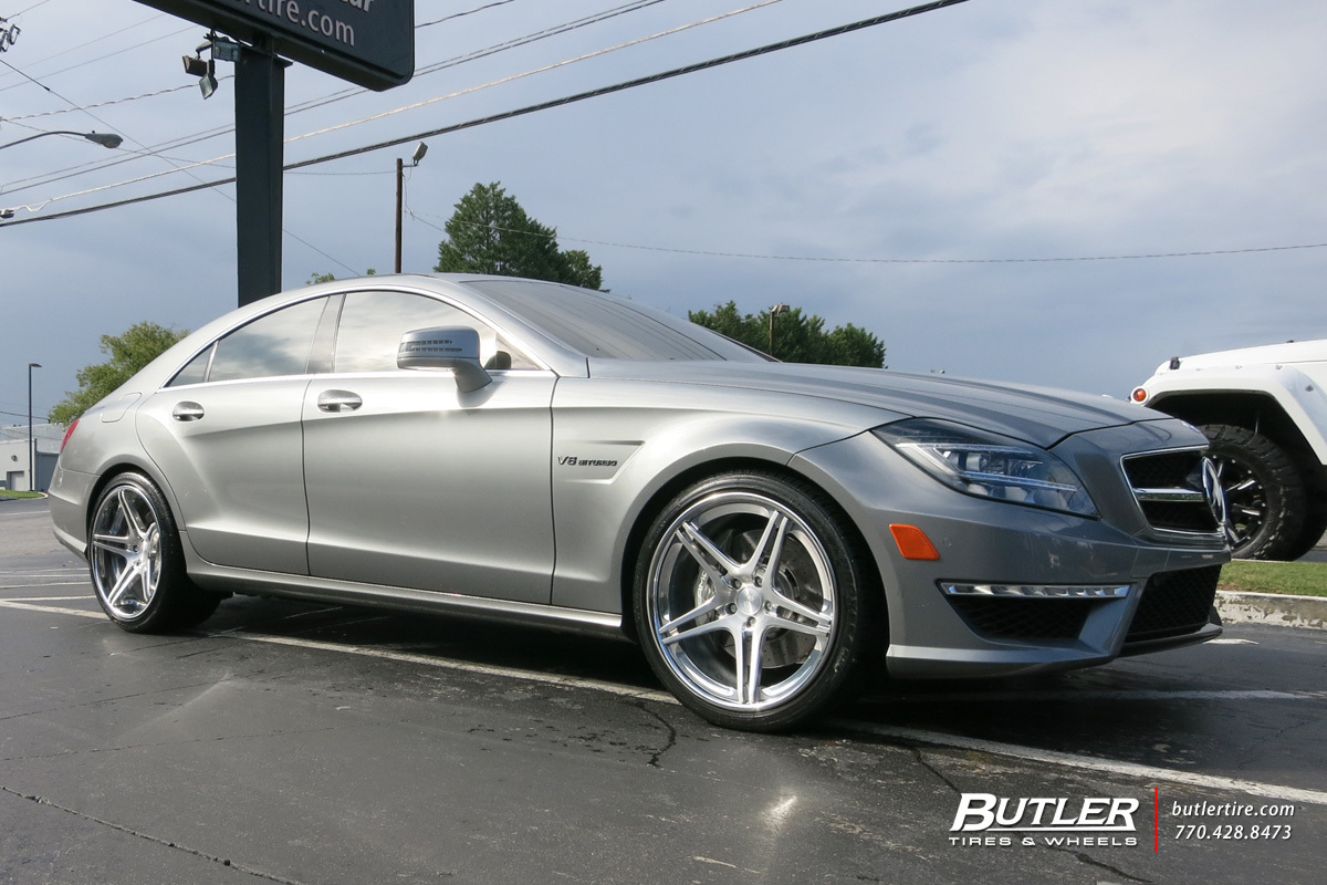 Mercedes CLS with 20in Niche Sportiva Wheels