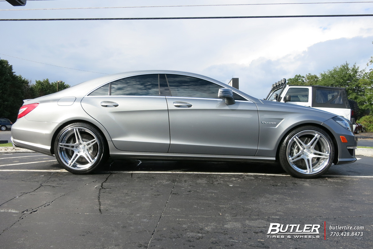 Mercedes CLS with 20in Niche Sportiva Wheels