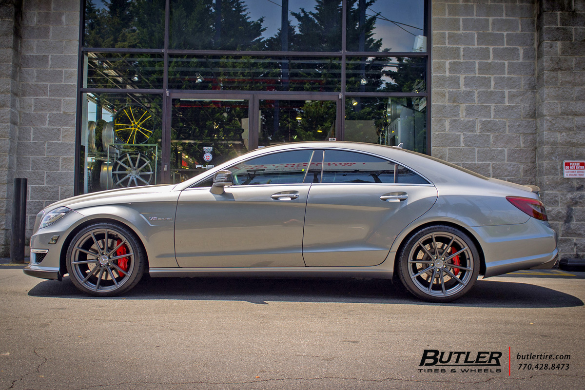 Mercedes CLS with 20in TSW Bathurst Wheels