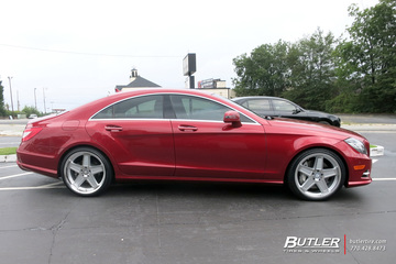 Mercedes CLS with 20in TSW Camber Wheels