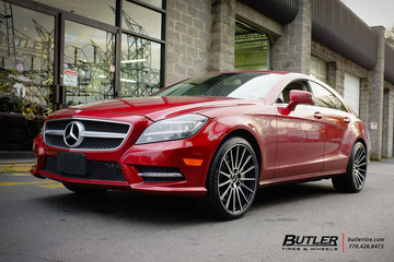 Mercedes CLS with 20in TSW Chicane Wheels
