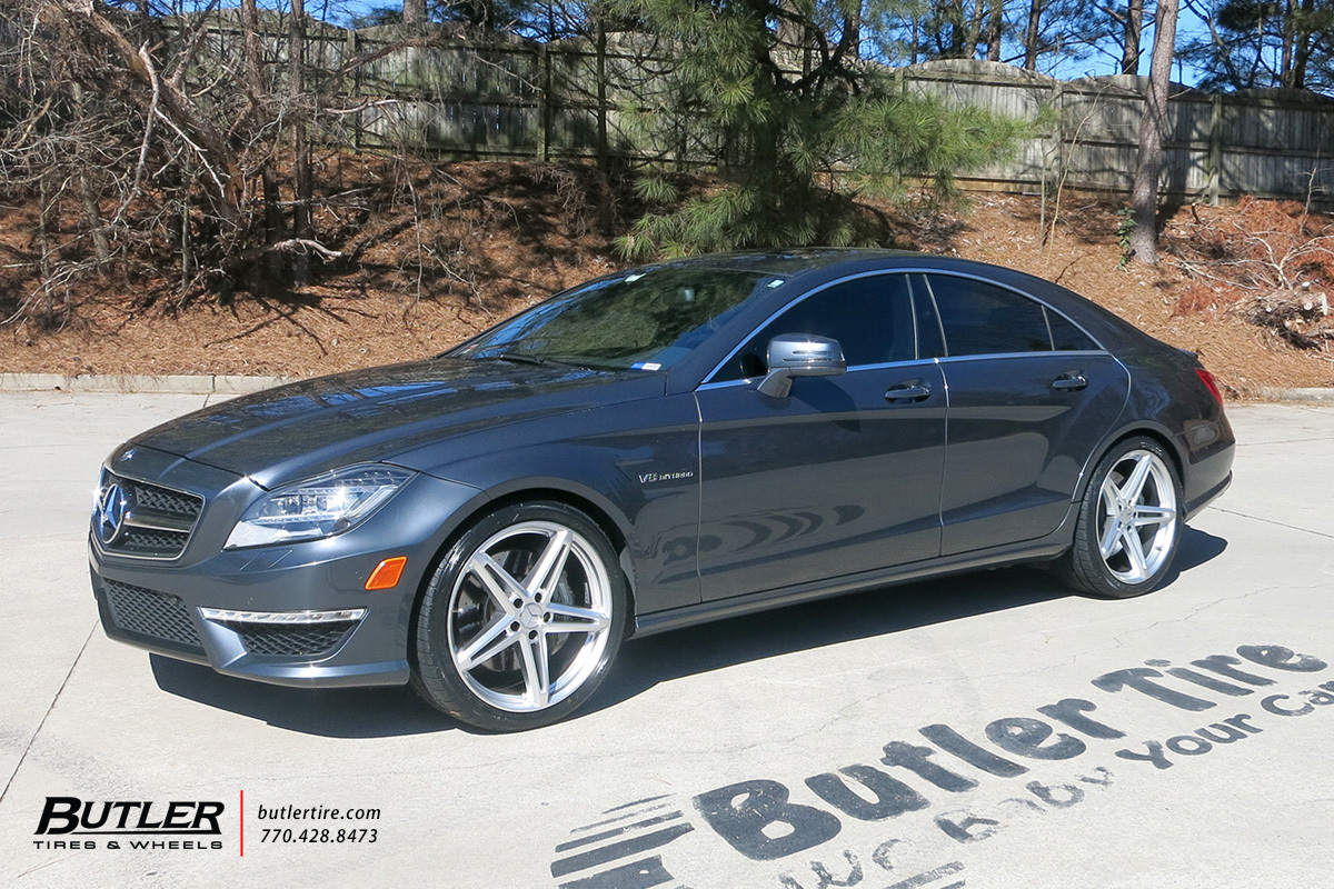 Mercedes CLS with 20in TSW Molteno Wheels