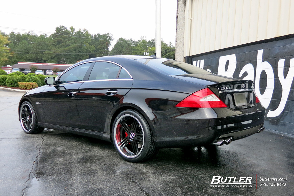 Mercedes CLS with 20in TSW Nouvelle Wheels