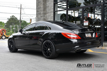 Mercedes CLS with 20in TSW Sebring Wheels