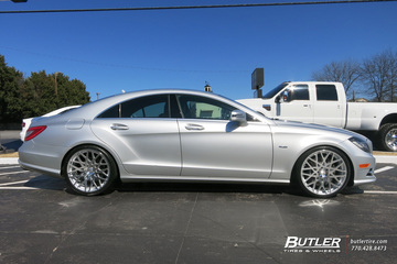 Mercedes CLS with 20in TSW Vale Wheels