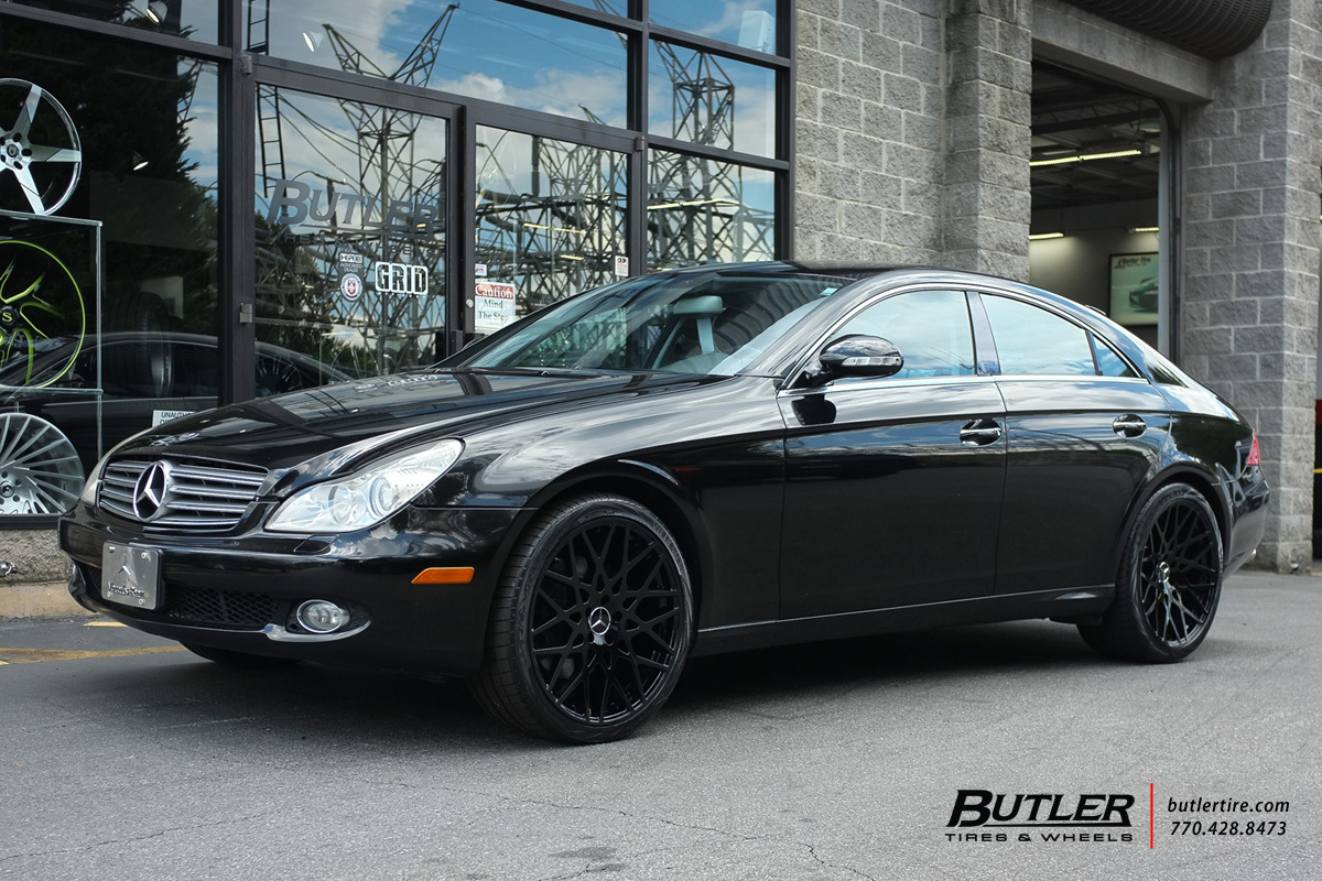 Mercedes CLS with 20in TSW Vale Wheels