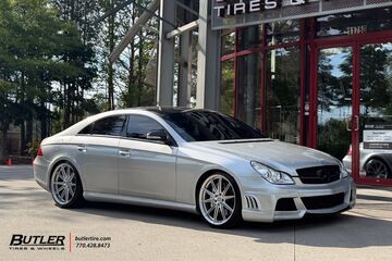 Mercedes CLS55 with 20in Vossen HFX-2 Wheels